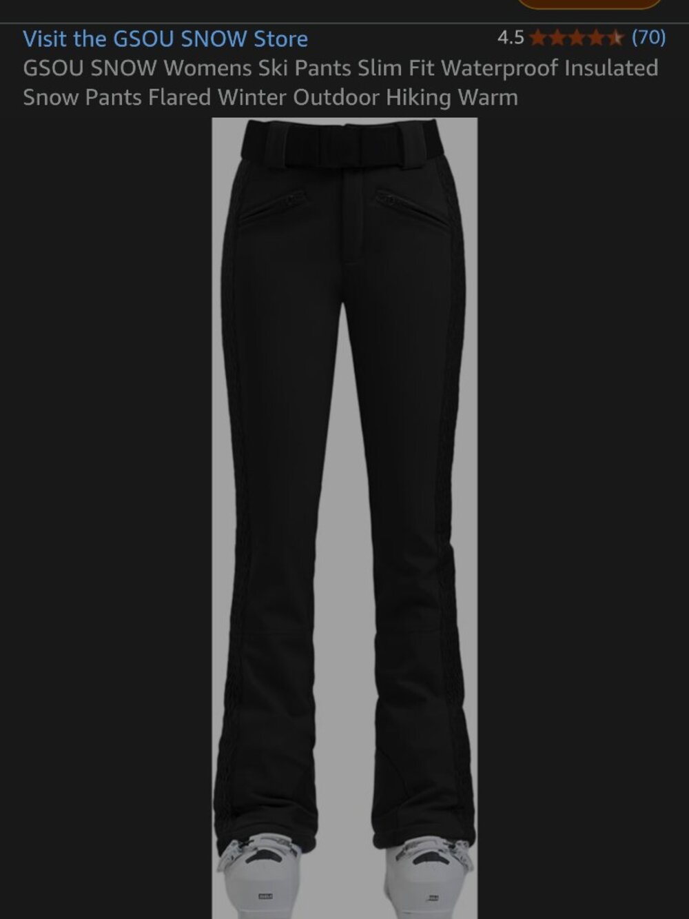 GSOU SNOW pants